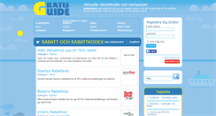 Desktop Screenshot of gratis-guide.se